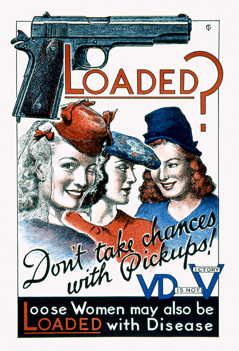 Illustration for article titled The Penis Propaganda That Warned WWII-Era Soldiers of Venereal Disease